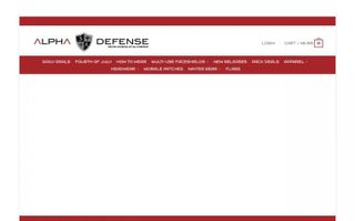 Alpha Defense Gear logo