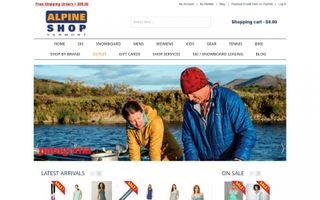 Alpine Shop VT logo