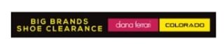big brands shoe clearance logo