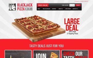 Blackjack Pizza logo
