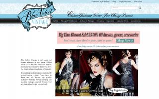 Blue Velvet Vintage logo