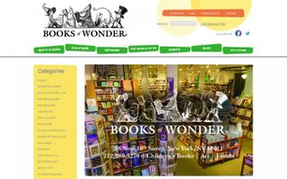 Books of Wonder Shop logo
