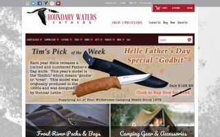 Boundary Waters Catalog logo