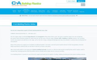 C&A Building Plastics logo