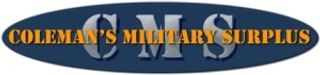 Coleman's Military Surplus logo