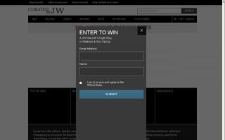 Curated by JW logo