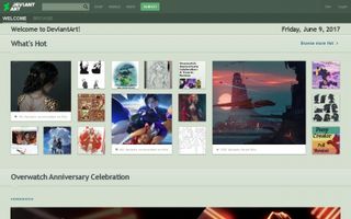 deviantART logo