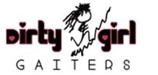 Dirty girl gaiters logo