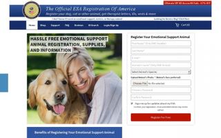 ESA Registration Of America logo