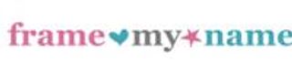 Frame My Name logo