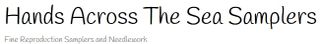Hands Across The Sea Samplers logo