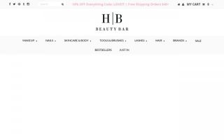 HB Beauty Bar logo