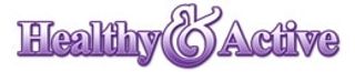 Healthy and active logo