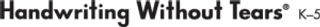 Handwriting Without Tears logo