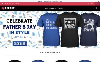 I Love Apparel logo