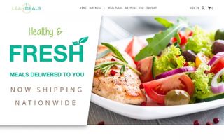 Lean Meals logo