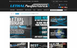 Lethal Performance logo