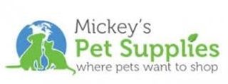 Mickey's Pet Supplies logo