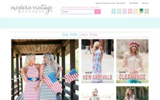 Modern Vintage Boutique logo