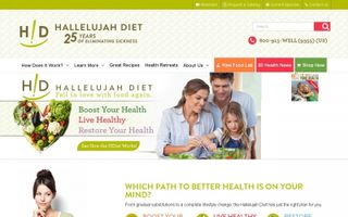 Hallelujah Diet logo