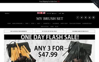 My Makeup Brush Set logo