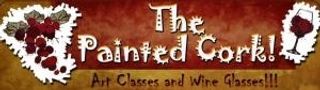 The Painted Cork logo