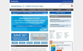 Pearson IT Certification logo