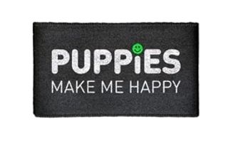 Puppies Make Me Happy logo