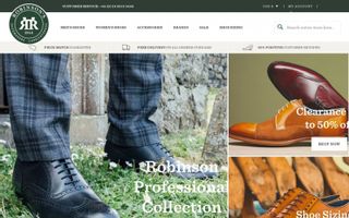 Robinson's Shoes logo