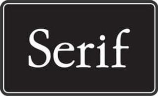 Serif logo