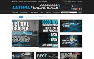 Lethal Performance logo
