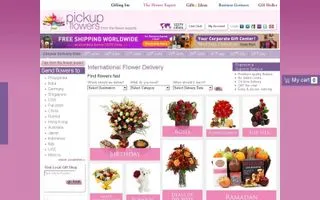 Pickup Flowers logo