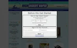 High Desert Vapes logo