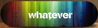 Whatever Skateboards logo
