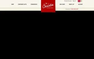 The Christie Cookie logo