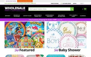 Wholesale Party Supplies logo