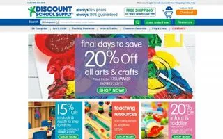 Discount School Supply logo