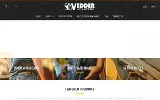 Vedder Holsters logo