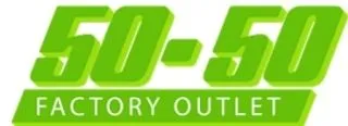 50-50 Factory Outlet logo
