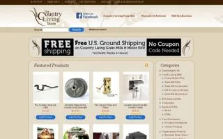 Country Living Grain Mill logo