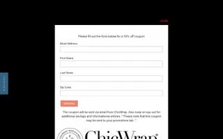 Chicwrap logo
