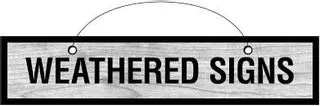 Weathered Signs logo