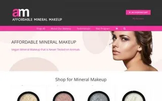 Affordable Mineral Makeup logo