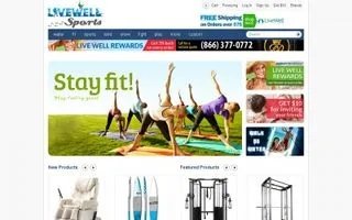 Live Well Sports logo
