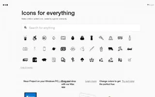 Noun Project logo