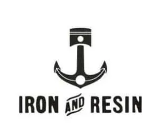 Iron and Resin logo