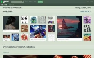 deviantART logo