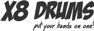 X8 Drums logo