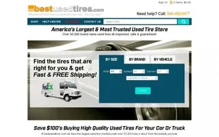 Best Used Tires logo