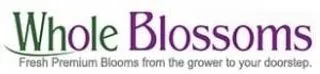 Whole Blossoms logo